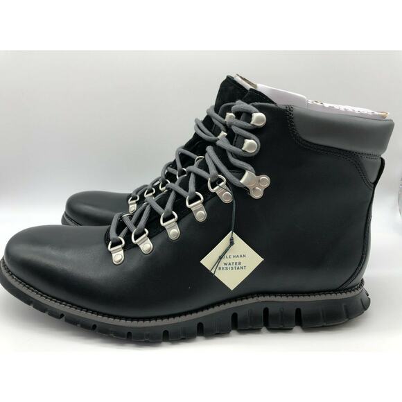 Cole Haan Zerogrand Causal Waterproof Leather Boots C35594 Men's 11M - Picture 16 of 16